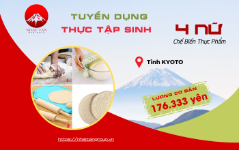 Đơn Hàng Tuyển TTS  Chế Biến Thực Phẩm Làm Bánh Mì  / Pizza Tỉnh Kyoto  - 4